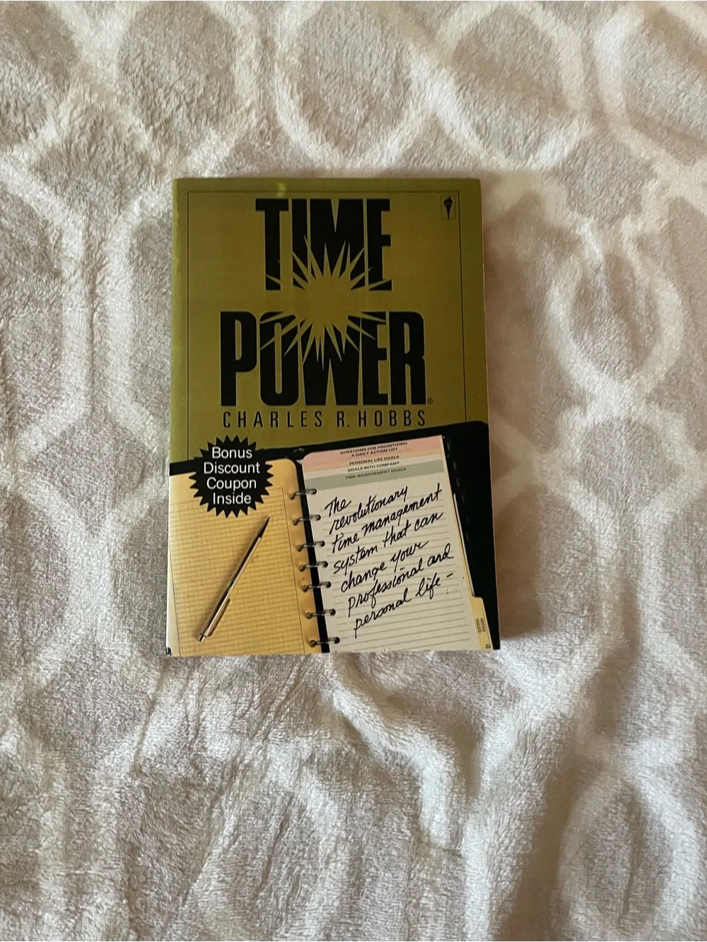 Time Power by Charles R. Hobbs - Olive Green Paperback